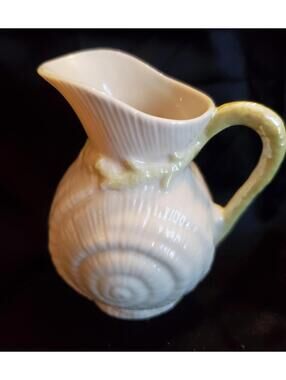 Belleek Mini Shell Pitcher 3 1/2"